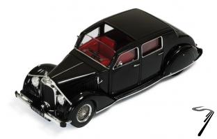 Voisin . C28 ambassade black 1/43