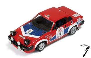Triumph TR7 V8 #15 Rallye des 1000 Lacs  1/43