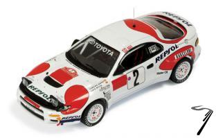 Toyota Celica 2nd Monte Carlo Rallye  1/43
