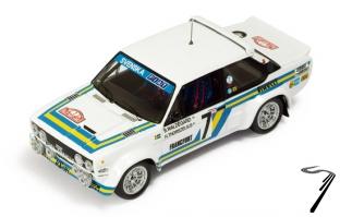 Fiat 131 Abarth (Italia) #7 Monte Carlo  1/43