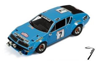 Renault Alpine A310 N�7 3�me Tour de Corse  1/43