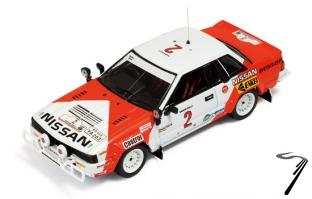 Nissan 240 RS 5�me Rallye Safari - Rouge/Blanc  1/43