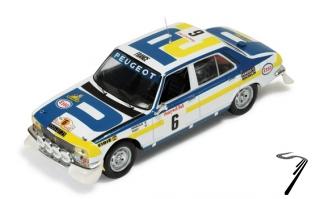 Peugeot 504 Rallye du Maroc  1/43