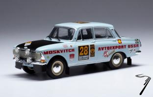 Moskvitch 412 #28 Rallye Londres - Mexico  1/43