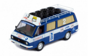 Divers RAF 2203 -  Rally Service 1000 Lakes - Assistance avec rack de toit et roues  1/43