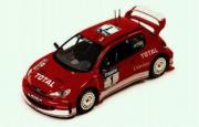 Peugeot 206 WRC New Zealand Rally  1/43