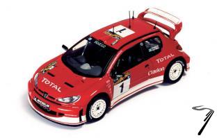 Peugeot 206 WRC 1er Rallye d'Argentine  1/43