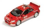 Peugeot 307 Monte carlo rally with light  1/43