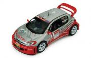 Peugeot 206 Rallye des Cévennes Champion de France 1/43