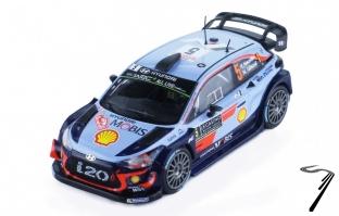 Hyundai i20 WRC 5me rallye Monte Carlo  1/43