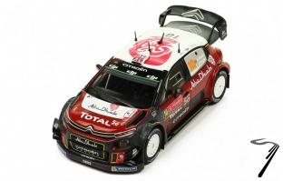 Citroen C3 WRC rallye Portugal  1/43