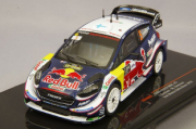 Ford Fiesta RS WRC 2&egrave;me rallye Monza - Boit&eacute; cass&eacute;e  1/43