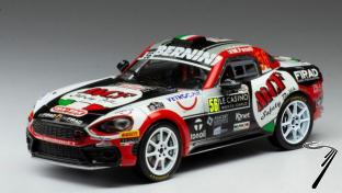 Fiat Abarth 124 RGT, No.56, Rallye Monte Carlo  1/43