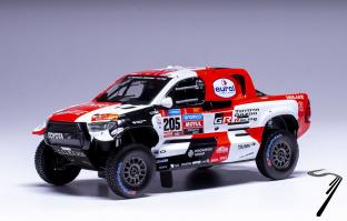 Toyota GR DKR Hilux T1 #205 Dakar  1/43
