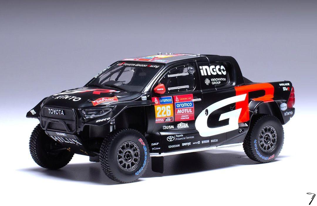 Toyota GR DKR Hilux Evo T1U #226 Dakar  1/43