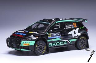 Skoda Fabia Rally 2 - 6eme Safari Rallye - 1er Rally 2  1/43