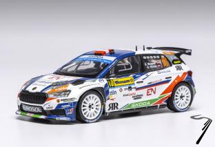 Skoda Fabia Rally 2 #10 Barum rally  1/43