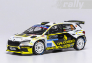 Skoda Fabia RS Rally 2 - 9eme Monte Carlo - 2eme rally 2  1/43