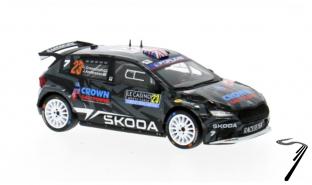 Skoda Fabia Rally 2 - 12eme Monte Carlo  1/43