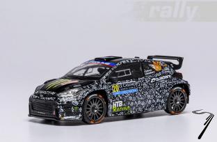 Toyota GR Yaris rally 2 - 15eme Monte Carlo  1/43