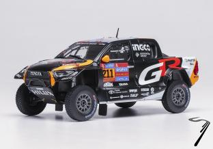 Toyota GR DKR Hilux Evo T1+ #211  1/43