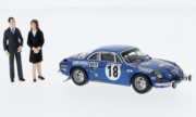 Alpine 1800 S - 1er Monte Carlo - avec figurine Andruet / Biche  1/43