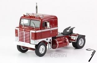 Kenworth . Bullnose rouge/argent 1/43
