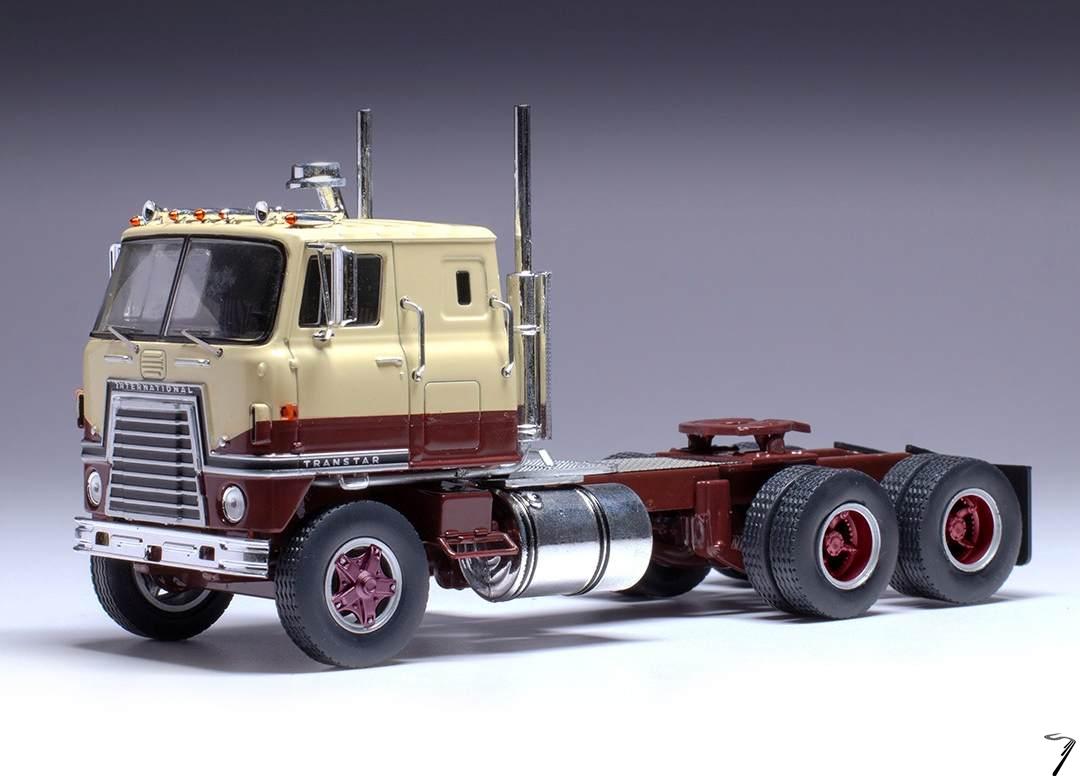 International . Transtar COE beige / brun 1/43