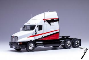 Kenworth . Blanc / rouge 1/43