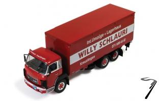 Divers . Saurer D330F Willy Schlauri - boite et packaging d�t�rior� 1/43