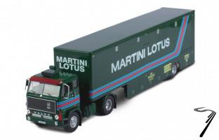 Volvo F88 - Martini-Lotus racing - Race Transport Martini-Lotus racing - Race Transport 1/43
