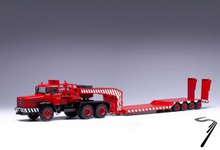 Berliet . 015 M3 6X4 Rouge 1/43