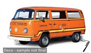 Volkswagen . Elektrotransporteur Van orange 1/18