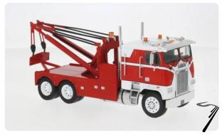 Freightliner . D�panneuse Rouge 1/43