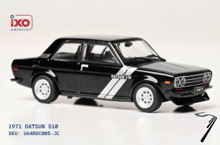 Datsun 510 Noire 510 Noire 1/64
