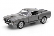 Shelby GT500 Gris bandes noires Gris bandes noires 1/32