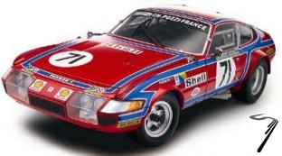 Ferrari 365 GTB 1st #71 24H Le Mans  1/18