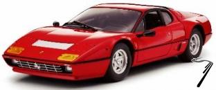 Ferrari 512BB red BB red 1/18