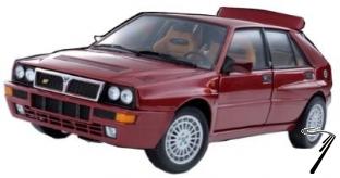 Lancia . HF Red 1/18