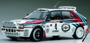 Lancia Delta Rally N�4 Monte Carlo  1/18