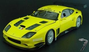 Ferrari 575 GTC yellow GTC yellow 1/18