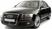 Audi . W12 noir rubis 1/18