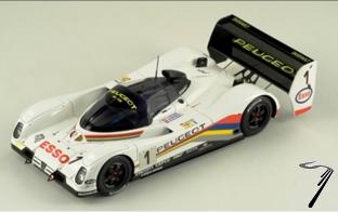 Peugeot 905 #1 1er 24h Le Mans  1/24