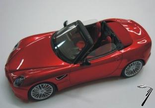 Alfa Romeo . Spider red 1/43