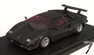 Lamborghini Countach 4 soupapes version am�ricaine noire mat 4 soupapes version am�ricaine noire 1/43