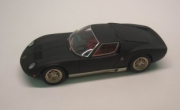 Lamborghini Miura S salon de l'automobile Paris rouge noire mat/or S salon de l'automobile Paris rouge noire mat/or 1/43