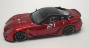 Ferrari 599xx "versione clienti" #21 vivid red/marc xx 1/43