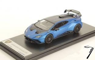 Lamborghini Huracan STO Bleu Aegeus - 60eme anniversaire STO Bleu Aegeus - 60eme anniversaire 1/43