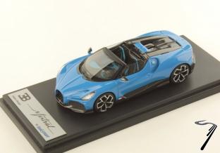 Bugatti W16 Mistral Bleu Bleu 1/43