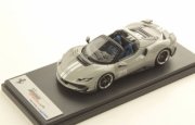 Ferrari 296 Speciale A Grigio Squalo avec bande blanche Speciale A Grigio Squalo avec bande blanche 1/43